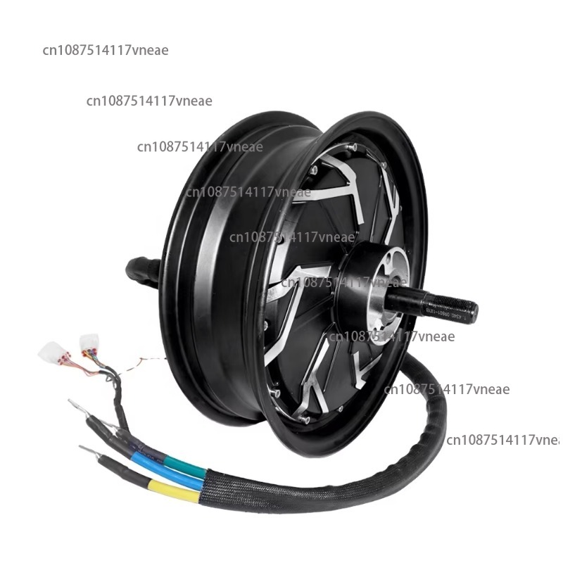 12000W Electric Motorcycle Hub Motor - Motor 12000W 12x3,5 Zoll QS260 70H