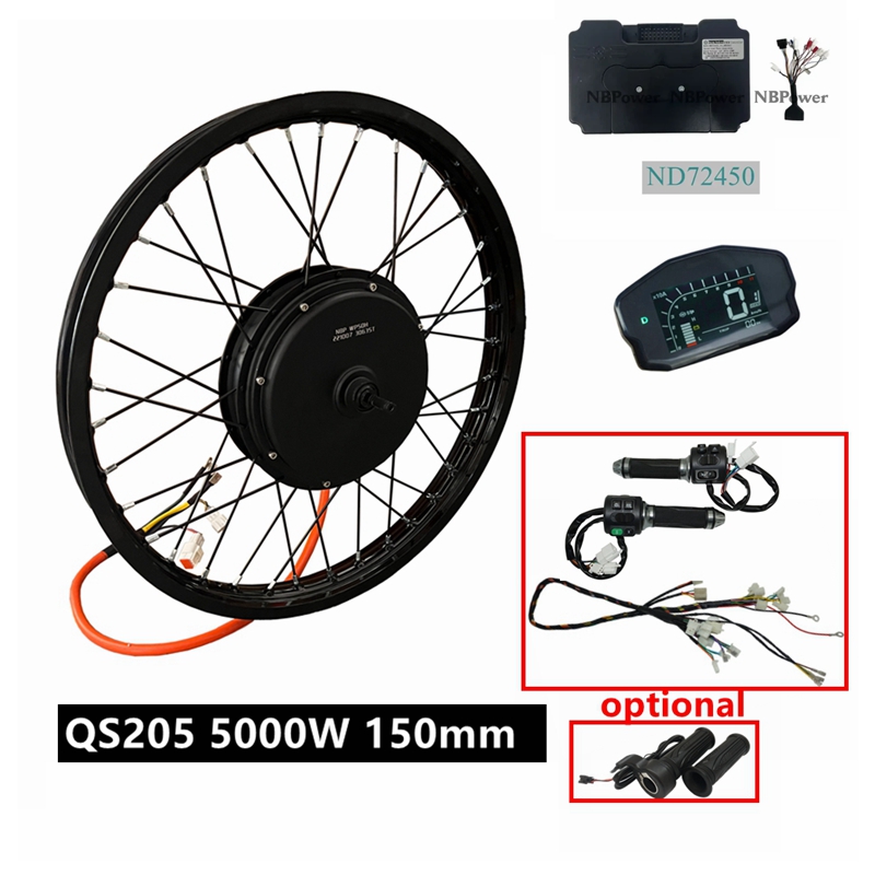 NBpower/QS205 V3 72V 5000W E-B – 5000W Hub Motor Kit 72V Bewertung und Preis