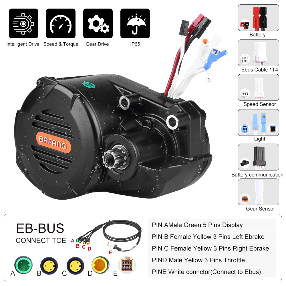 risunmotor M620 G510 48V 52V 1 – Mid Drive Conversion Kit 1000W Bewertung und Preis
